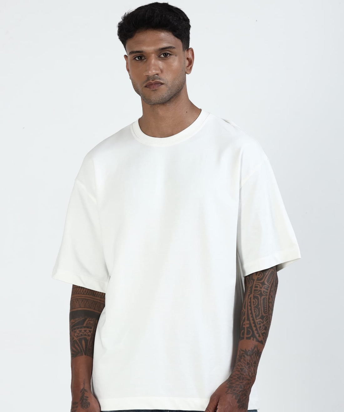 TDOM Men’s WHITE Oversized T-Shirt