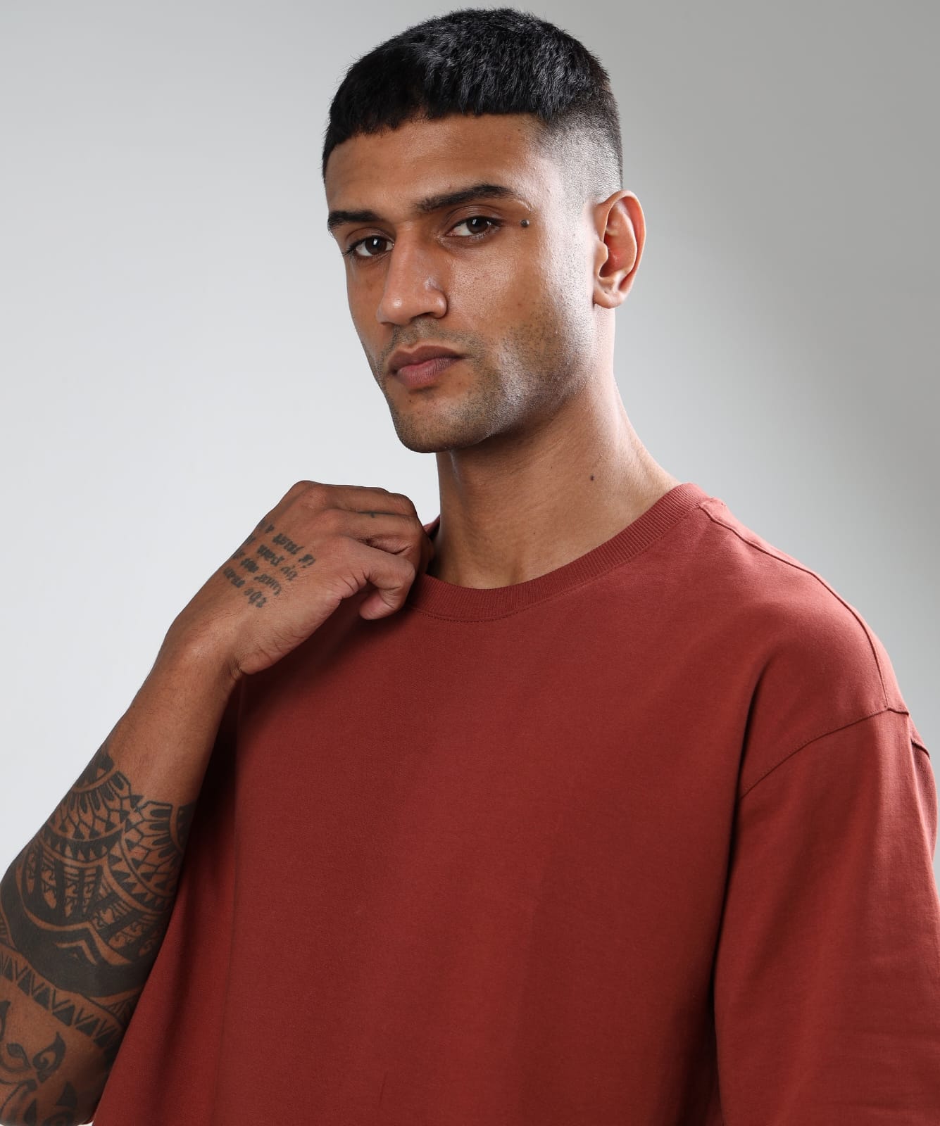 TDOM Men’s RUST Oversized T-Shirt