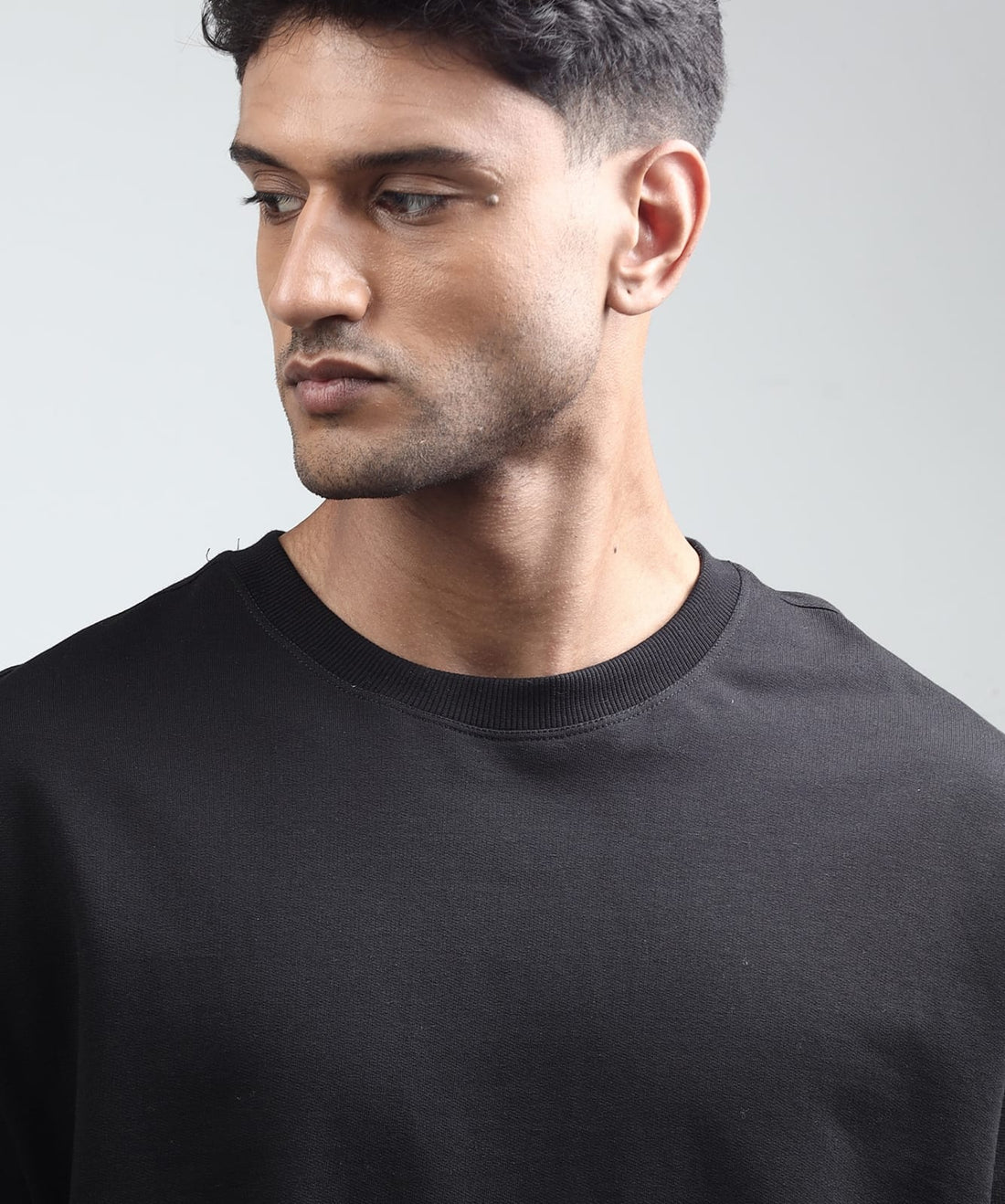 TDOM Men’s Black Oversized T-Shirt