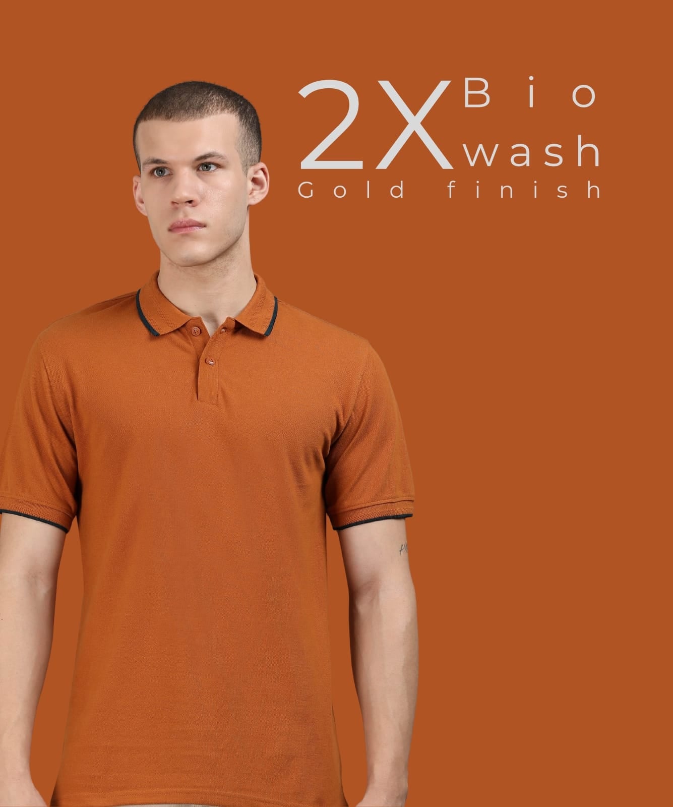 TDOM Men’s UMBER Premium Polo T-Shirt