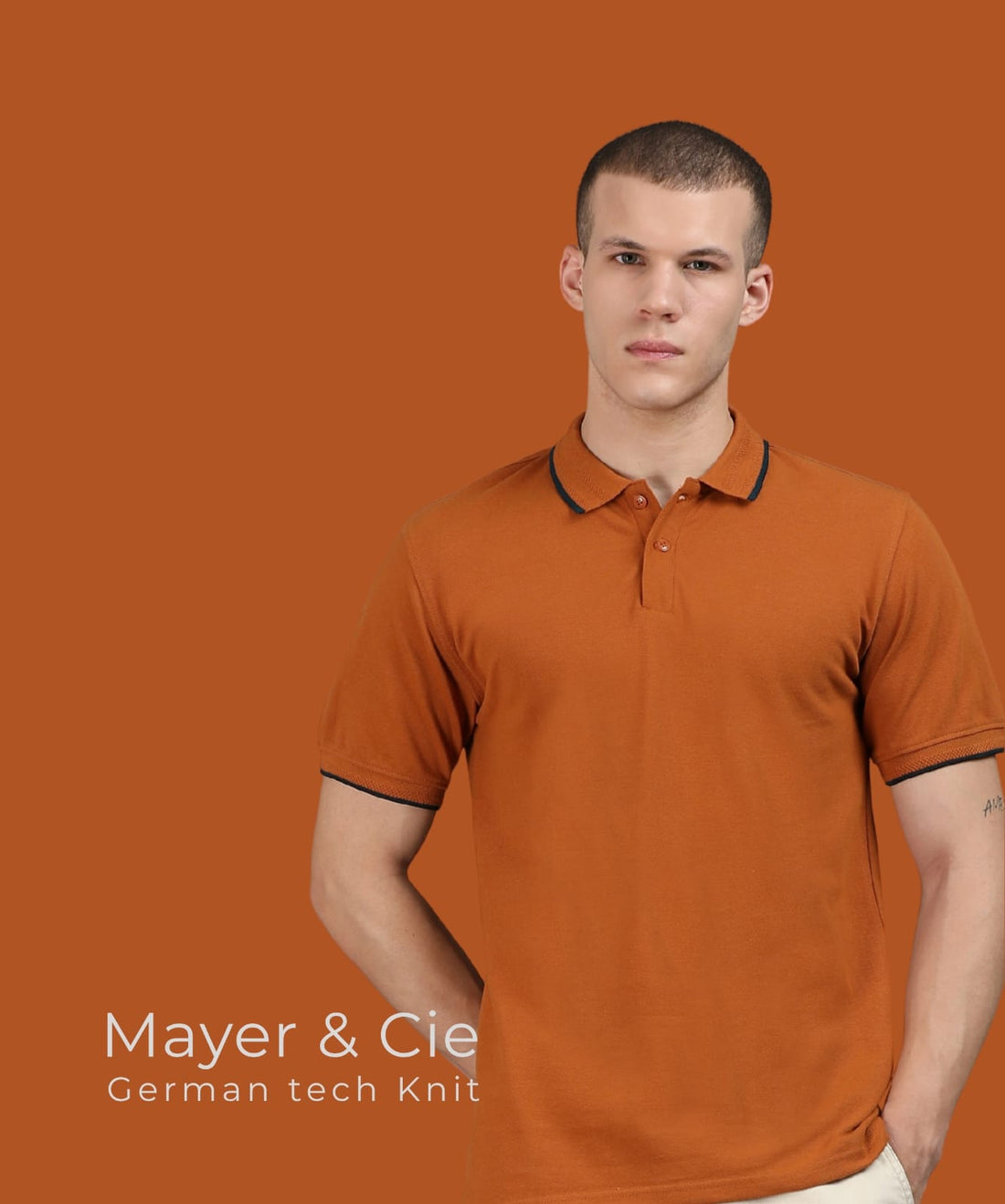 TDOM Men’s UMBER Premium Polo T-Shirt