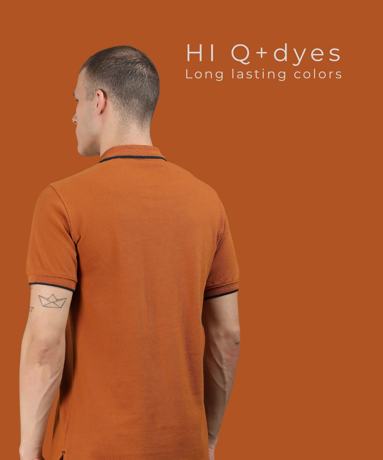 TDOM Men’s UMBER Premium Polo T-Shirt