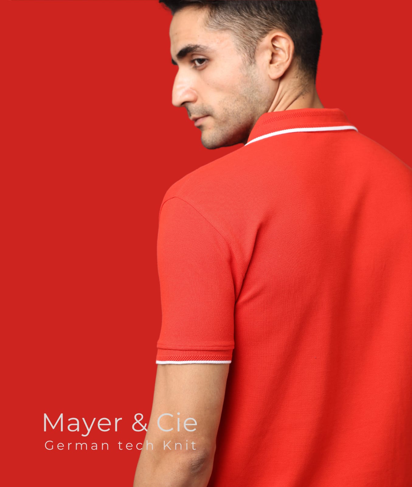 TDOM Men’s RED Premium Polo T-Shirt