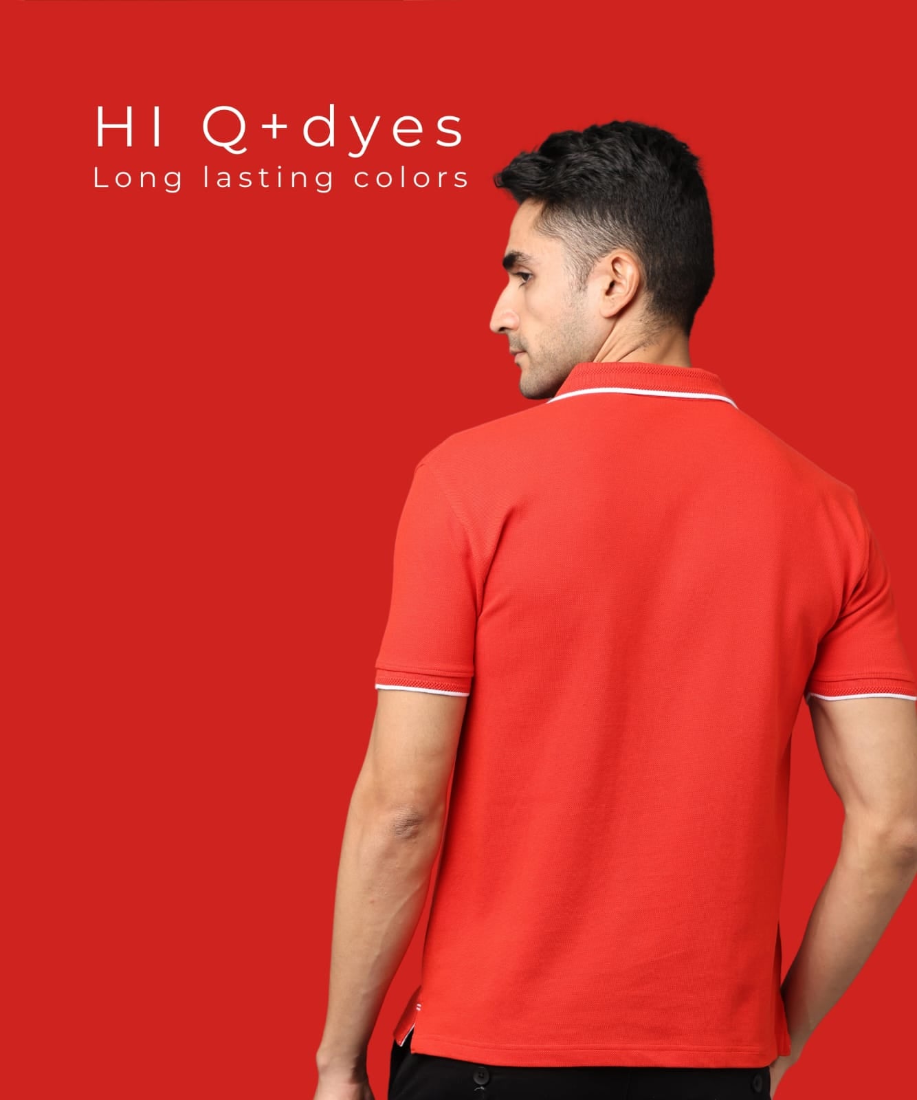 TDOM Men’s RED Premium Polo T-Shirt