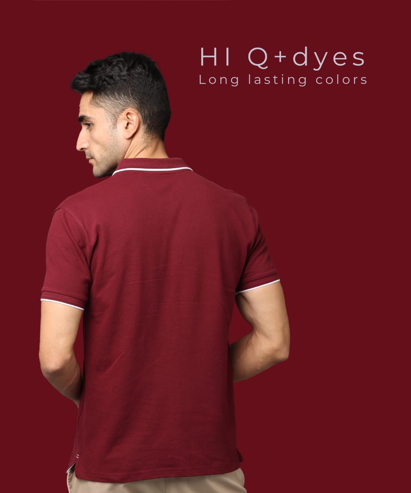 TDOM Men’s FRENCH WINE Premium Polo T-Shirt