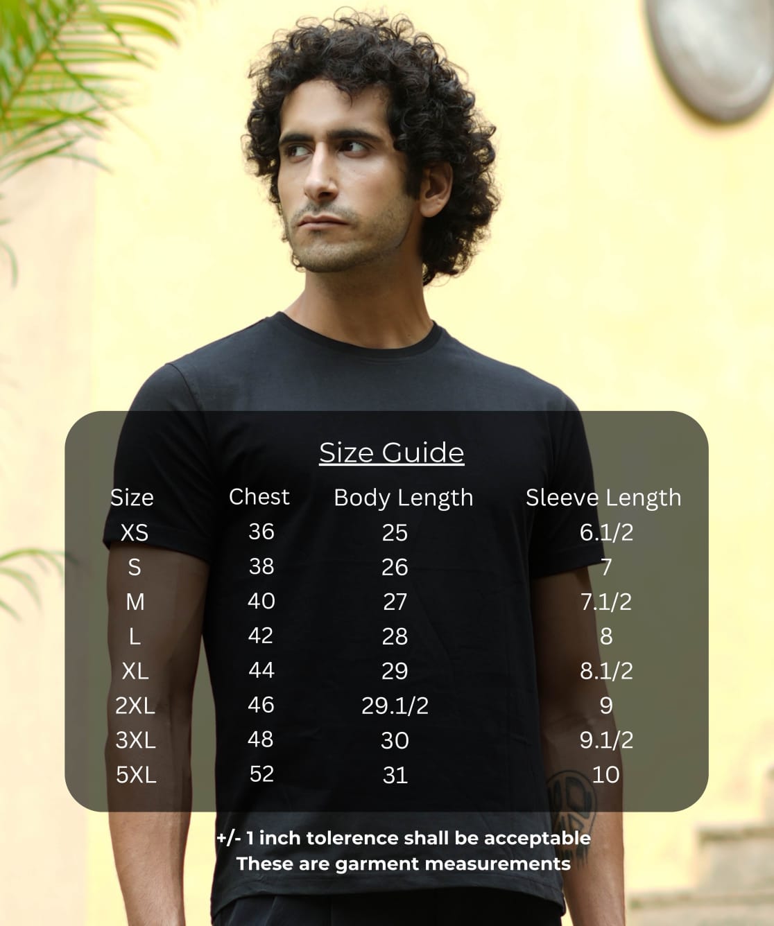 TDOM Premium PIMA Classic Black Crew Neck T-Shirt