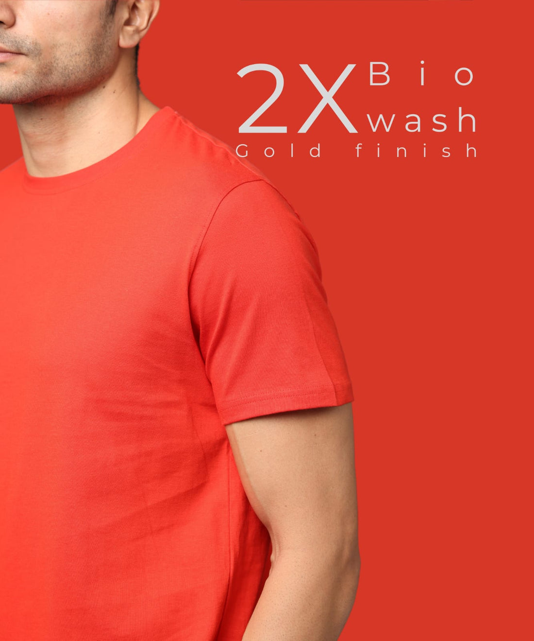 TDOM Premium PIMA Red  Crew Neck T-Shirt