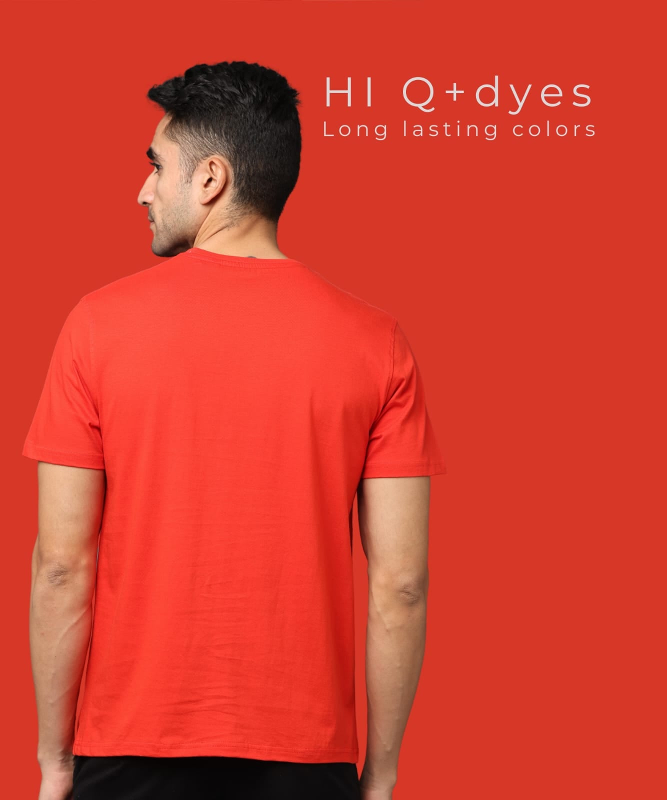 TDOM Premium PIMA Red  Crew Neck T-Shirt