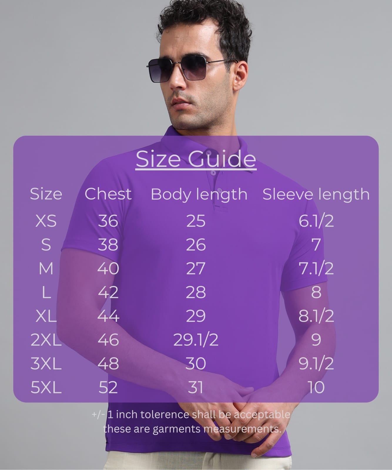 TDOM Men’s Purple Mars200 Polo T-Shirt