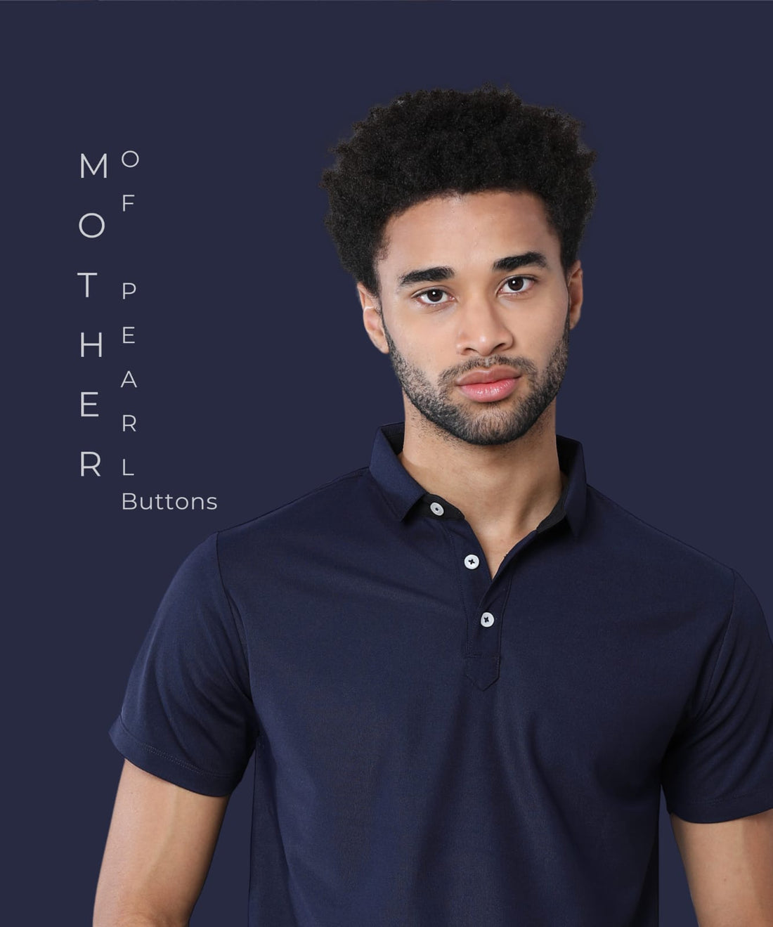TDOM Men’s Midnight Navy Mars200 Polo T-Shirt