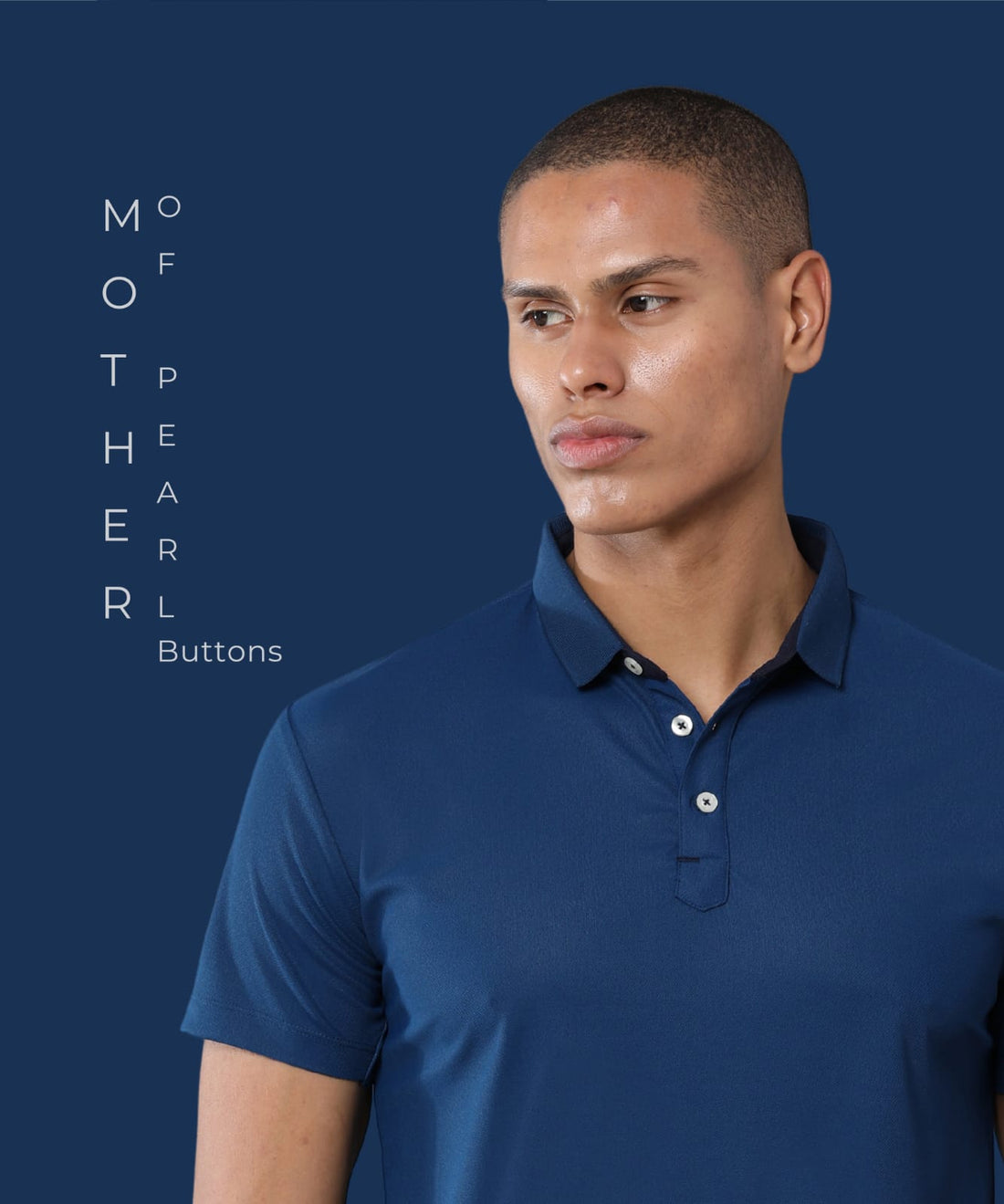 TDOM Men’s Teal Blue Mars200 Polo T-Shirt