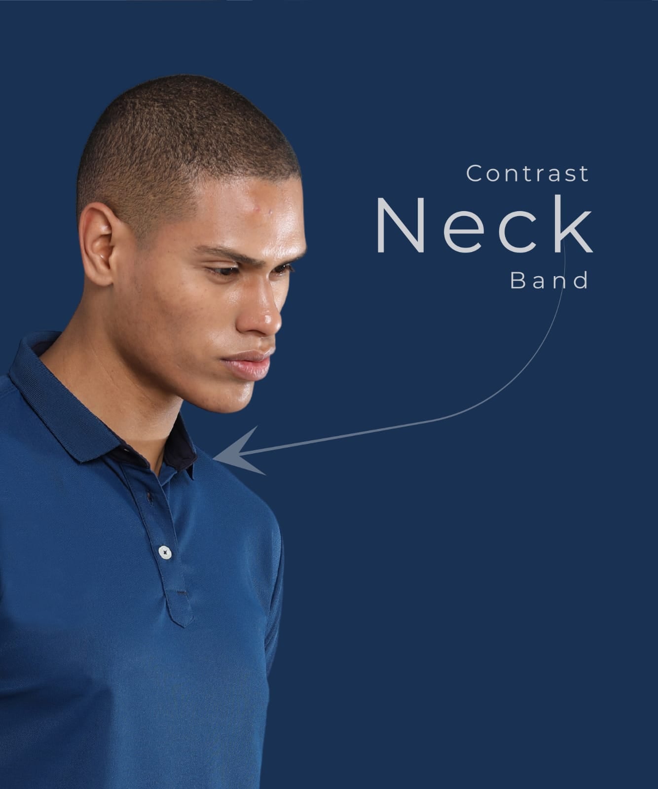 TDOM Men’s Teal Blue Mars200 Polo T-Shirt