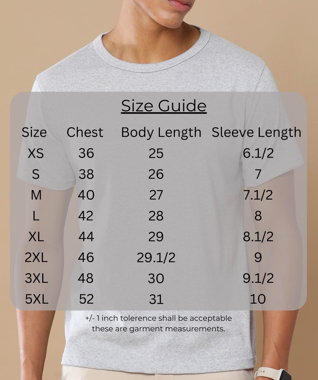 TDOM Men’s Heather Grey Crewneck T-Shirt