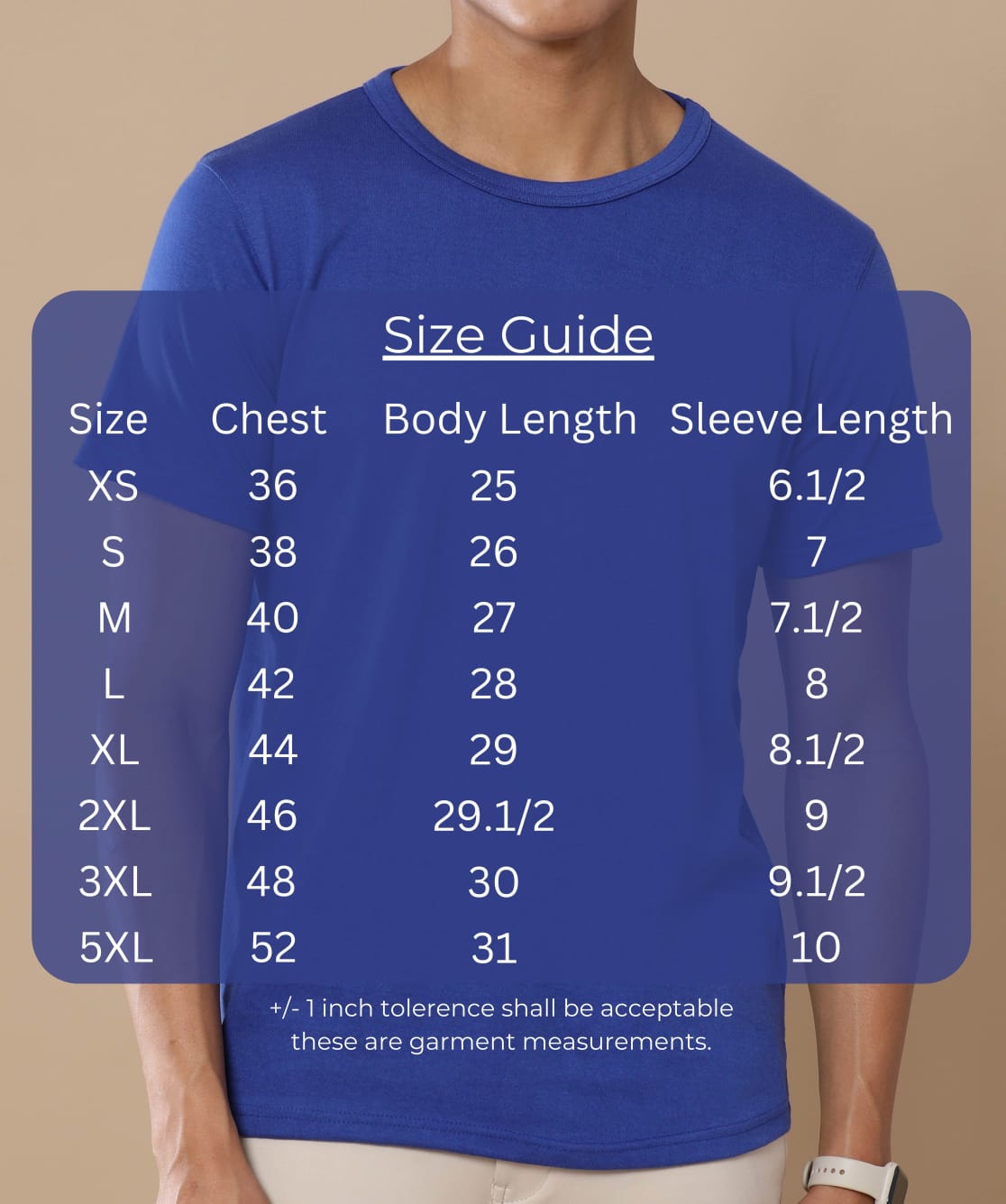 TDOM Men’s Heather Blue Crewneck T-Shirt