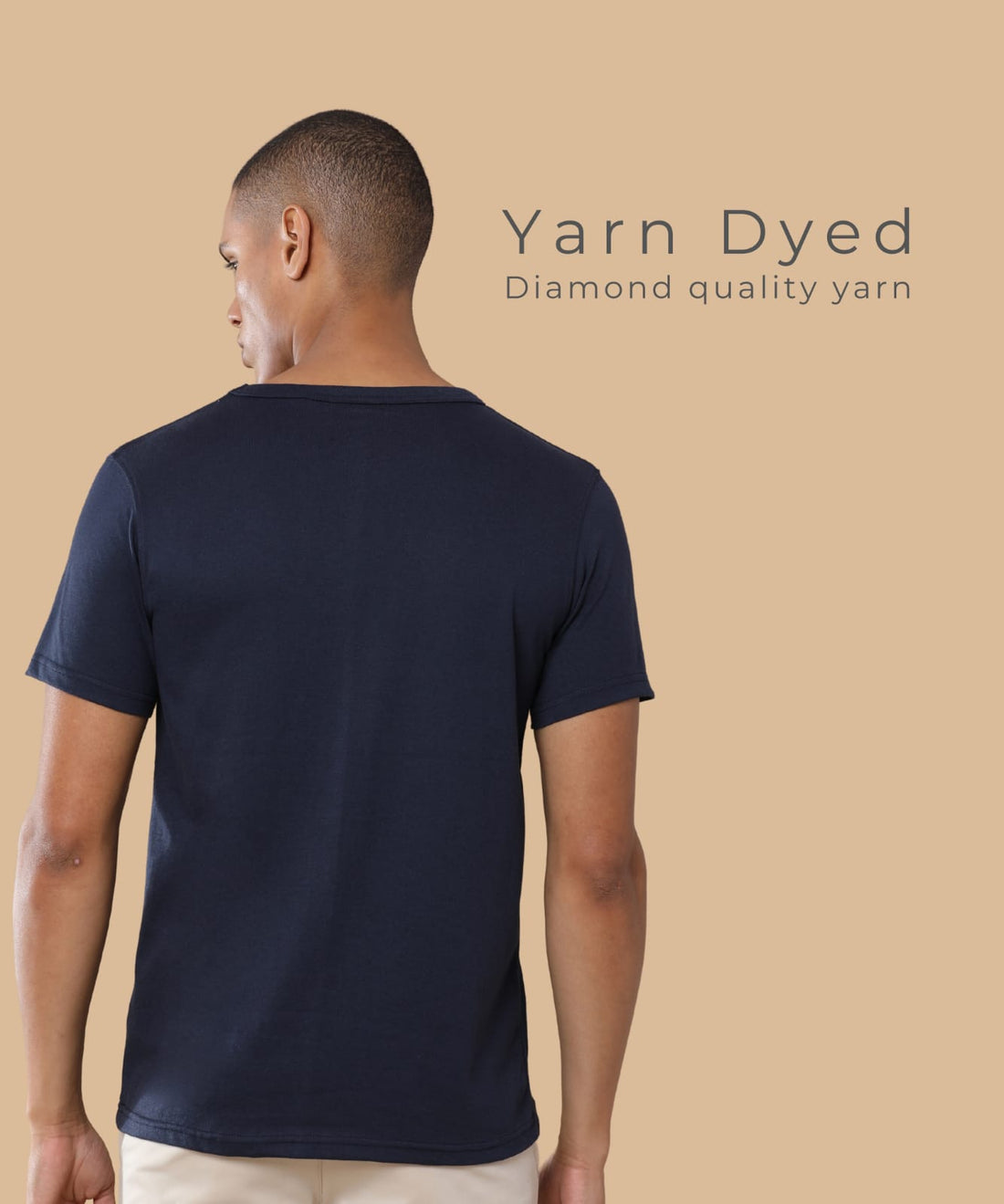 TDOM Men’s Midnight Navy Crewneck T-Shirt