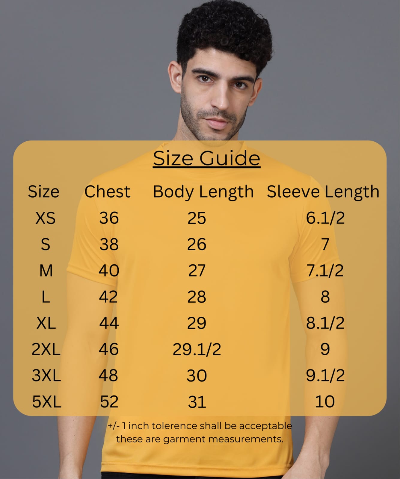 Mobilitee Mustard Crew Neck T-Shirt