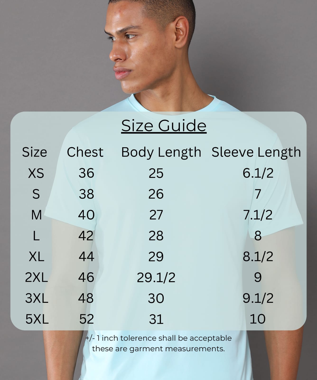 Mobilitee Mint Blue Crew Neck T-Shirt