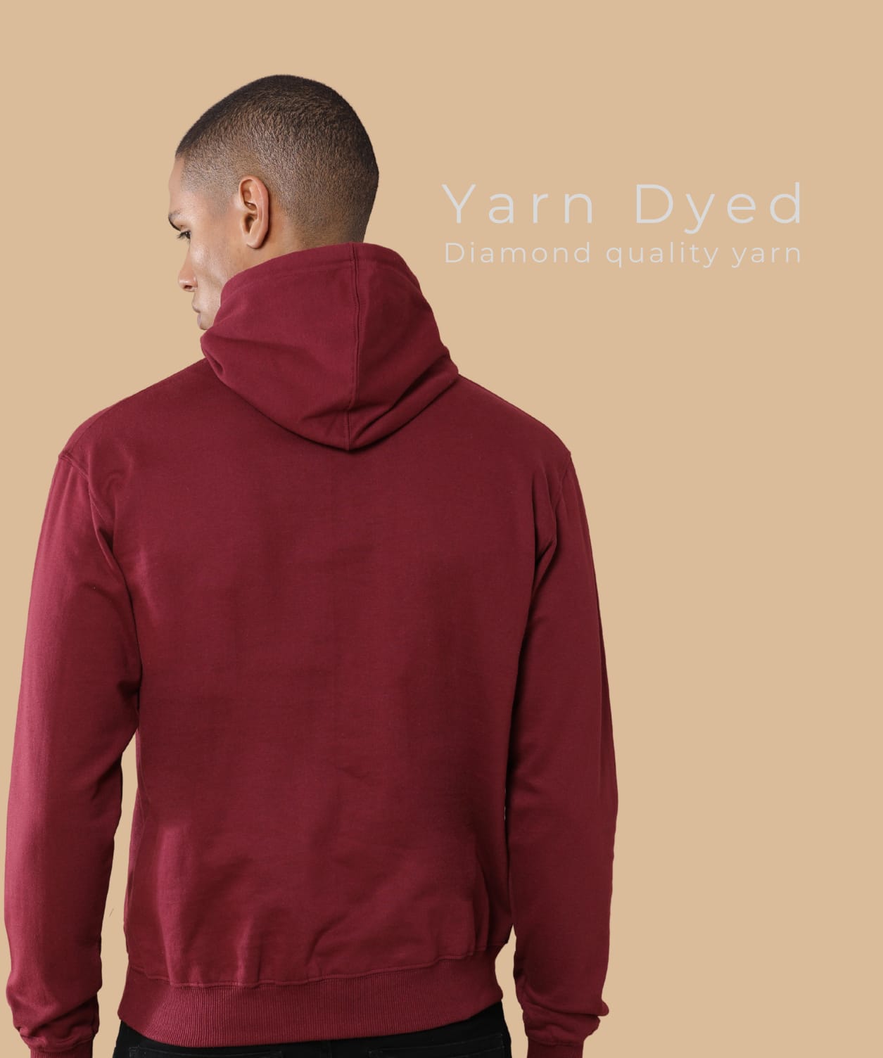 TDOM Men’s Classic French Wine Hoodie