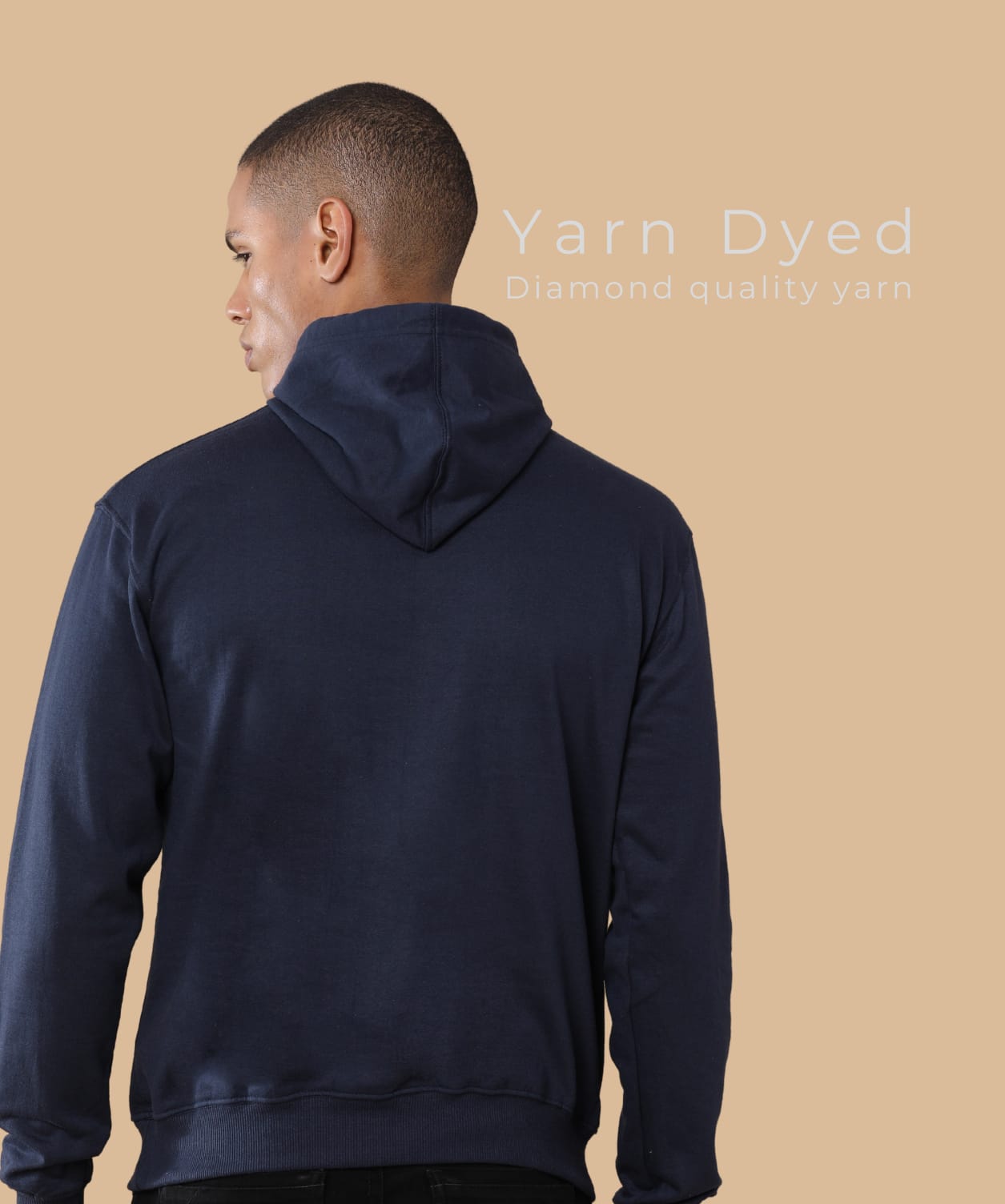 TDOM Men’s Classic Midnight Navy Hoodie