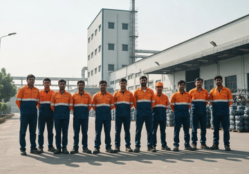 Bulk factory uniforms for large
manufacturing companies with
Pan-India delivery