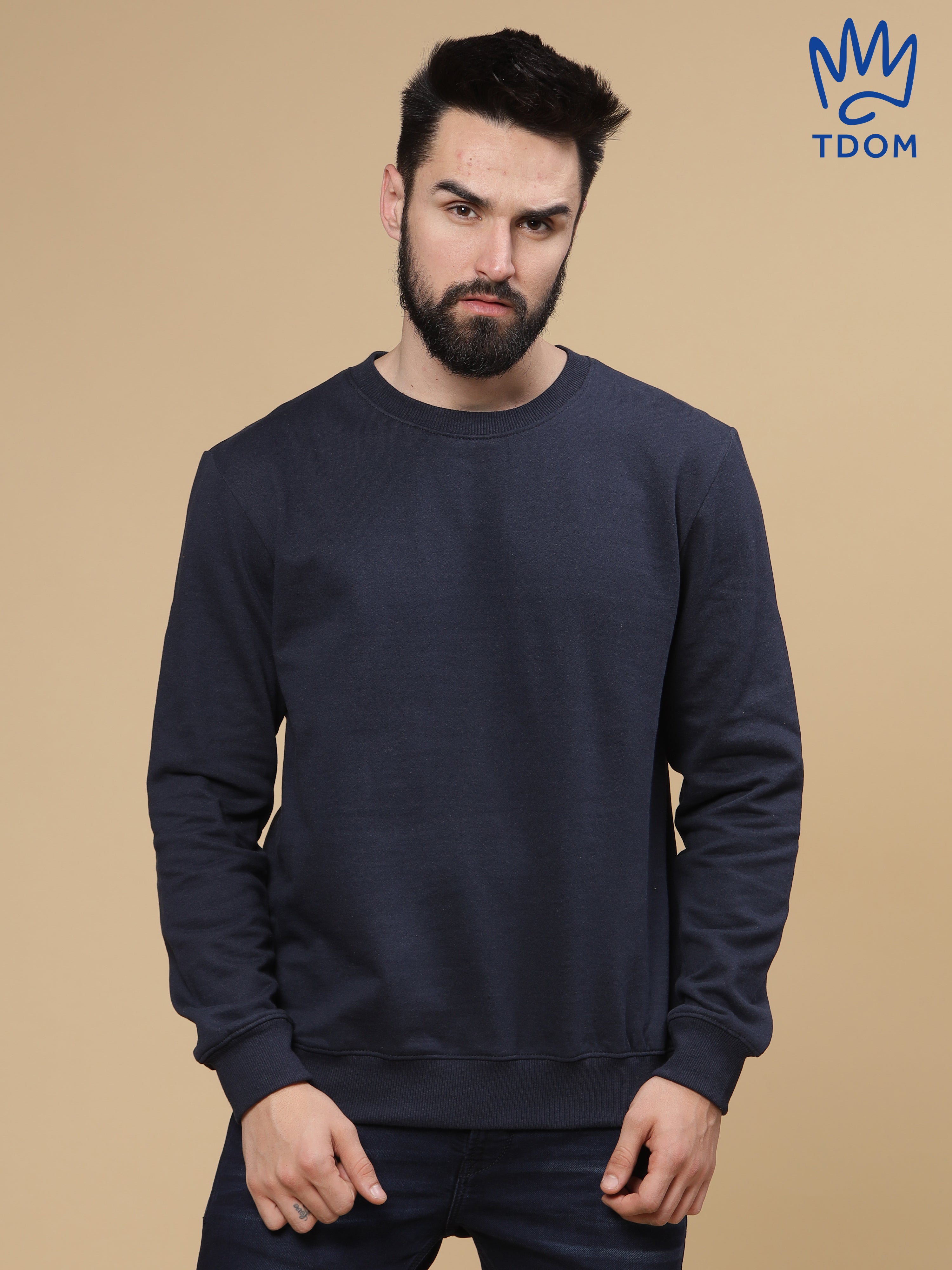 Navy Blue Sweatshirt