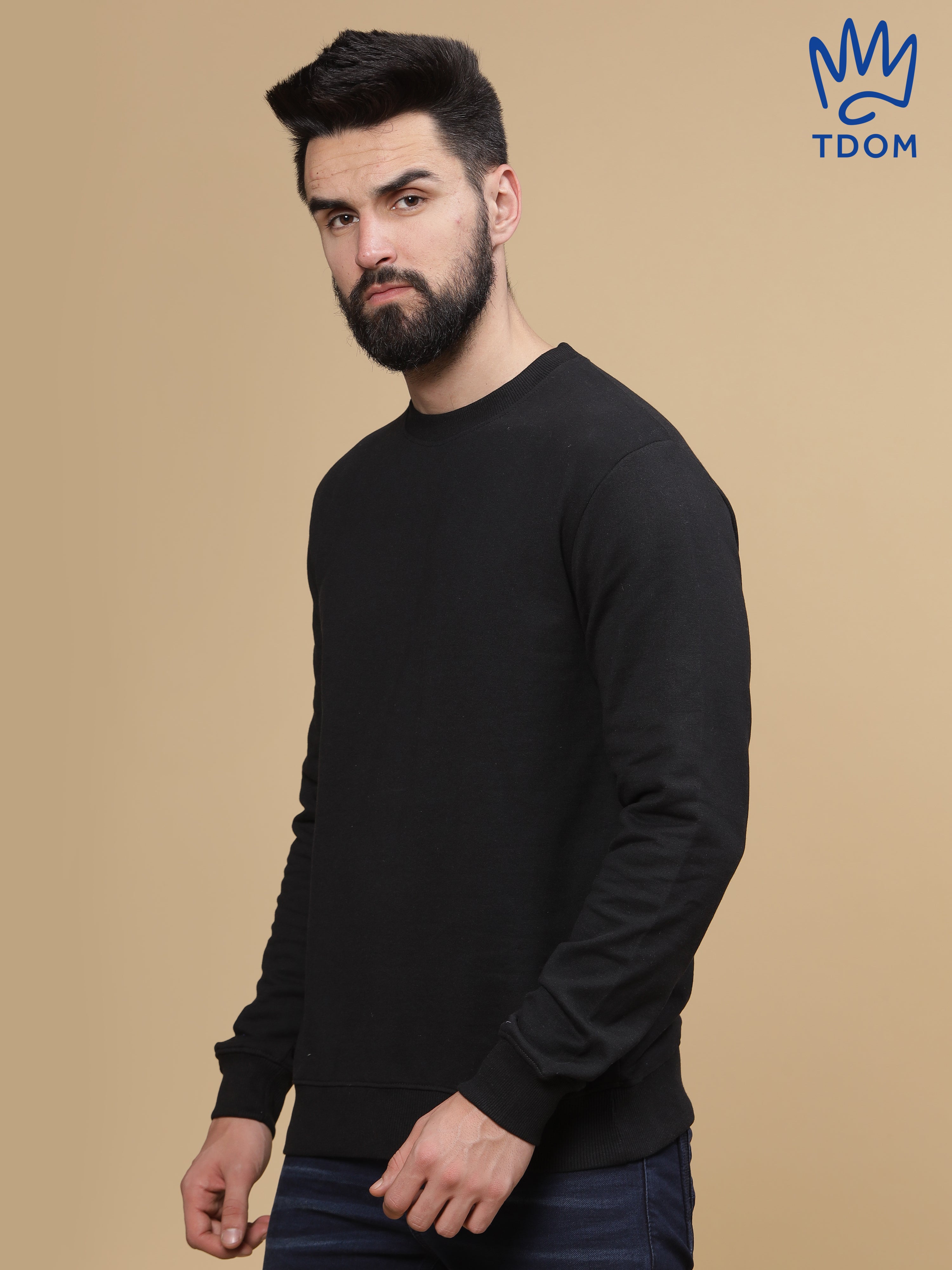 Jet Black Sweatshirt