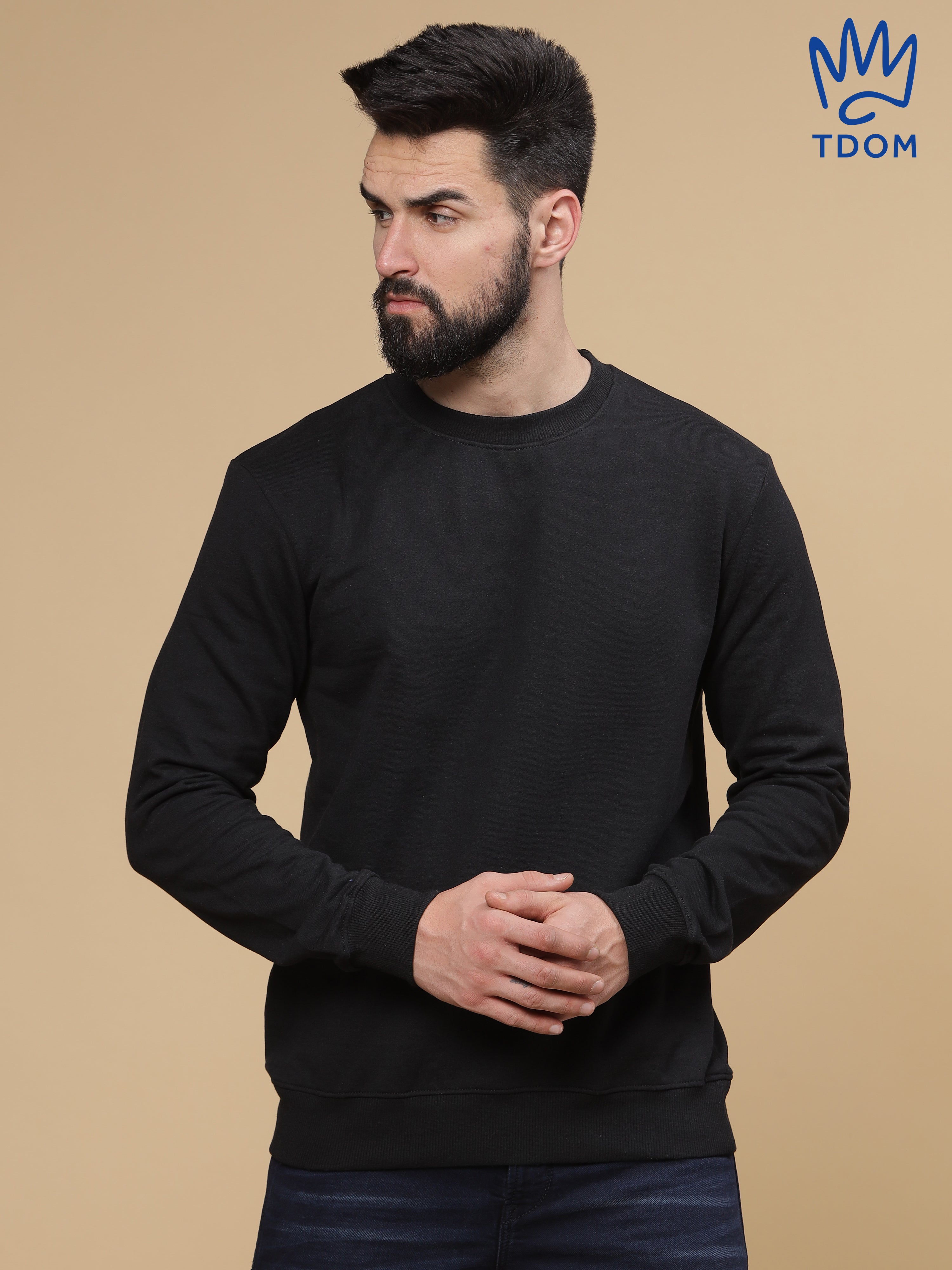 Jet Black Sweatshirt