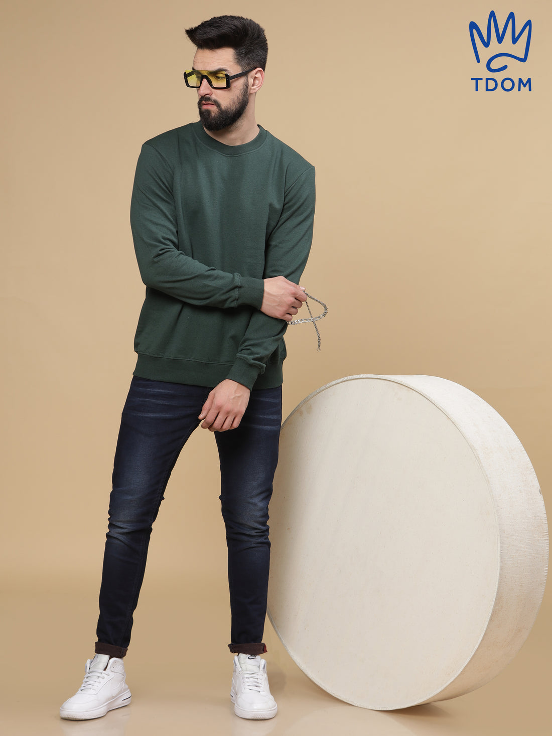 Dark Green Sweatshirt