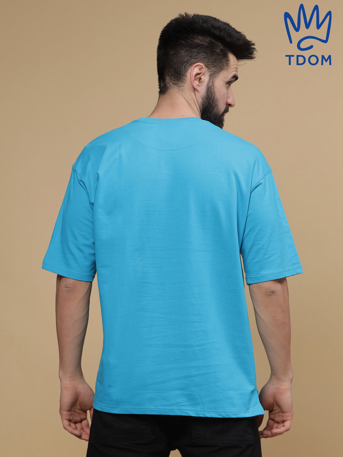 Capri Blue Oversized Tshirt